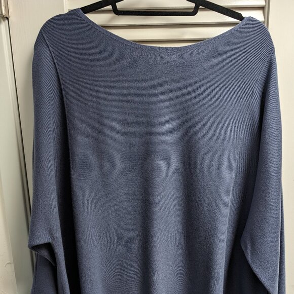 Women's J Jill Sweater - Size 2X - Steel Blue - Picture 6 of 7